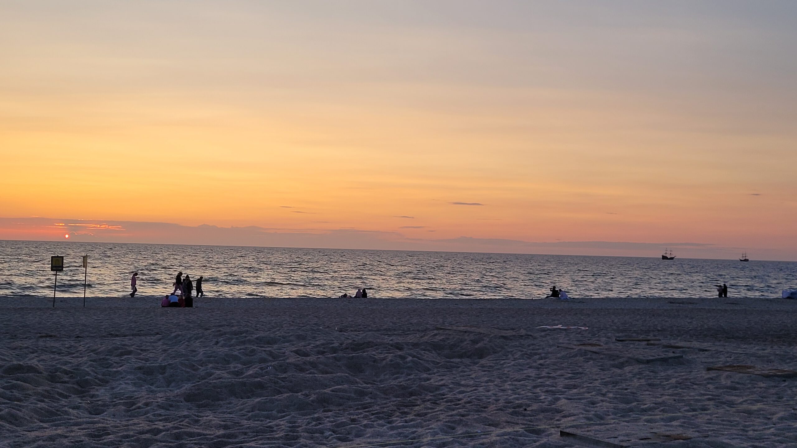 Menschen am Strand